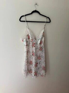 Linea Donatella Floral Lace Cami - Size Large